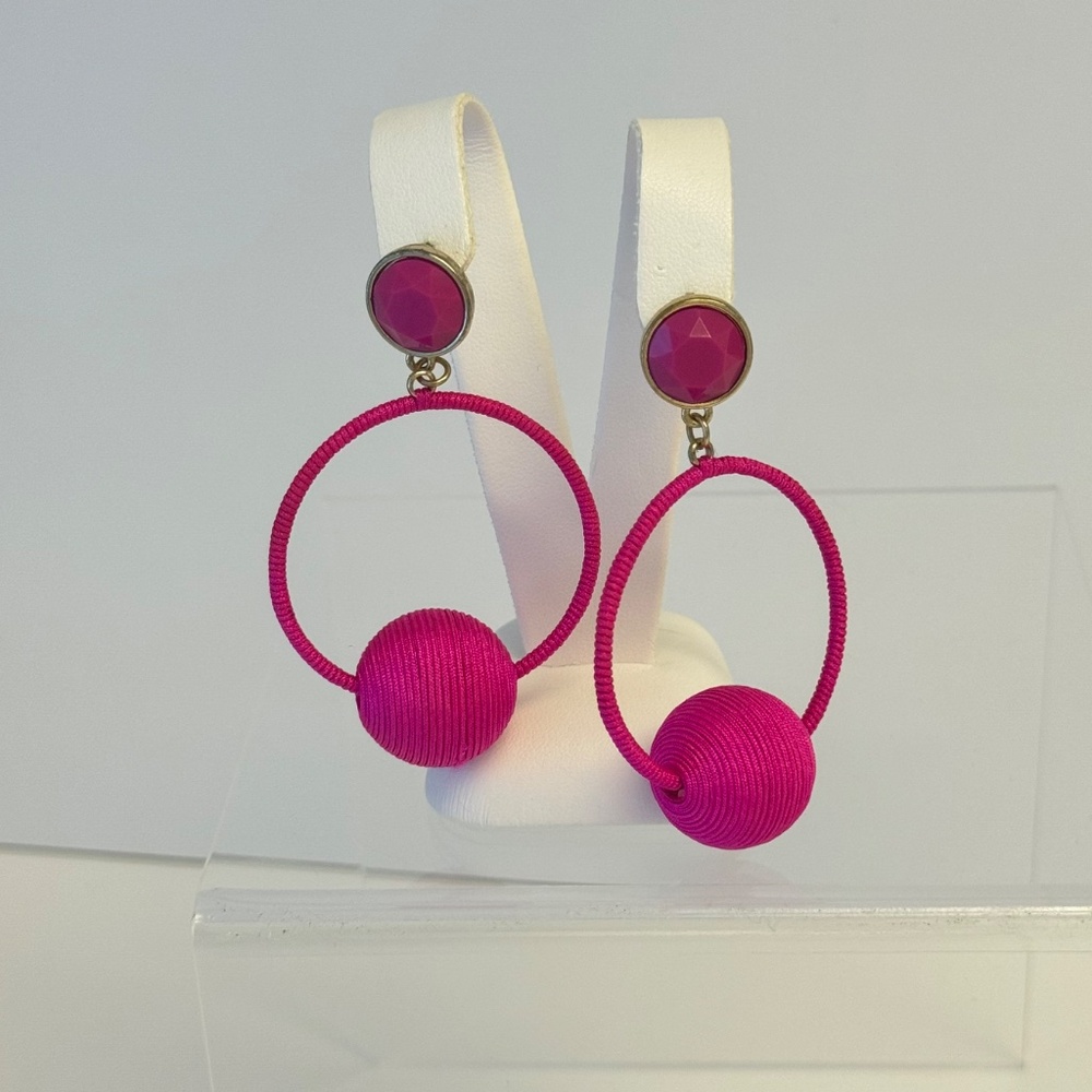 Dangle Hoop Earrings